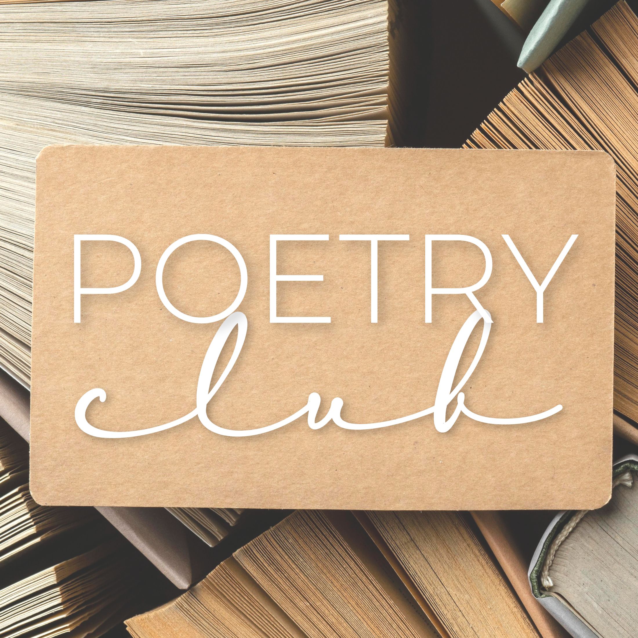 poetry club logo