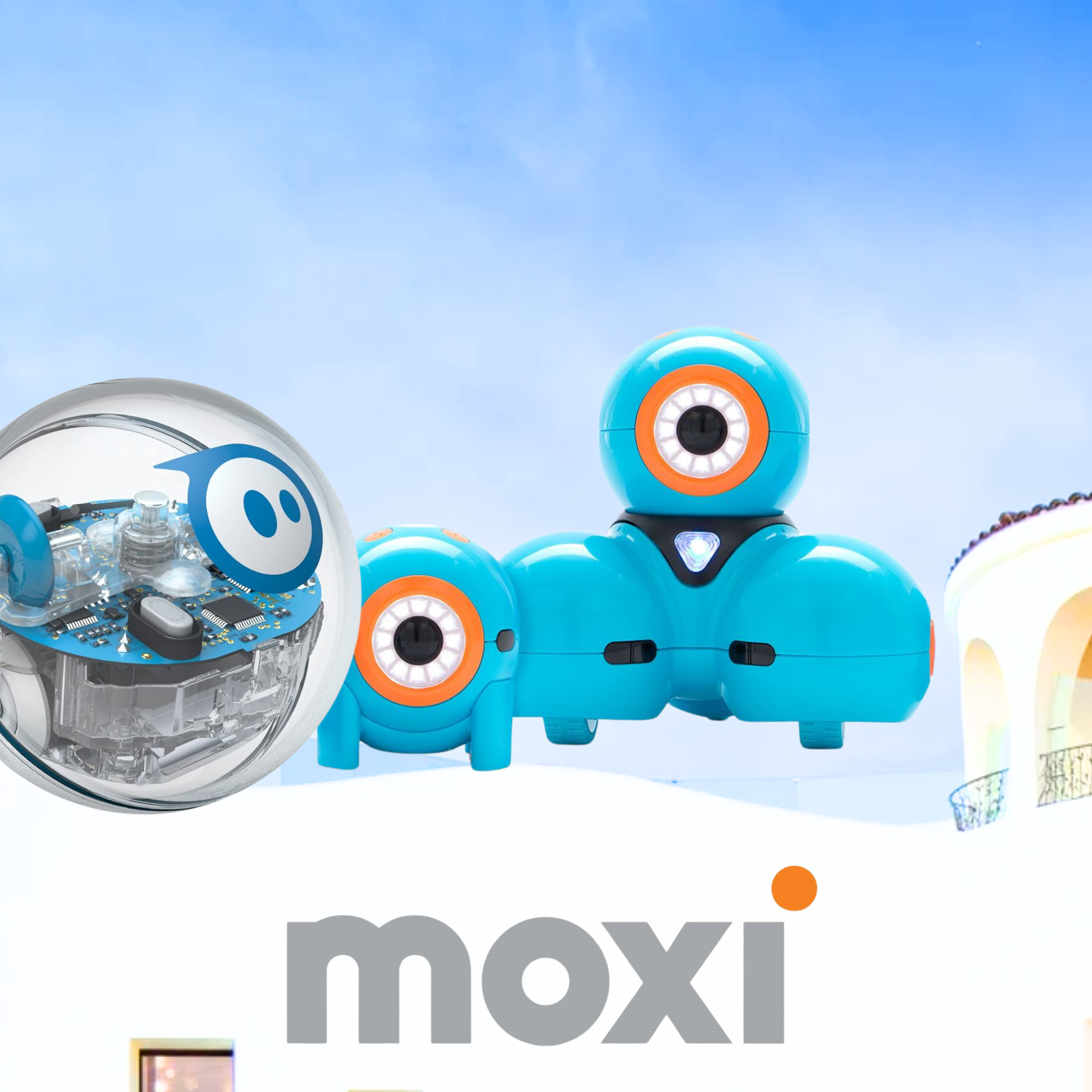 Robotics at MOXI logo