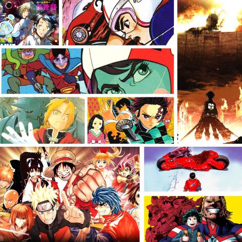 anime collage