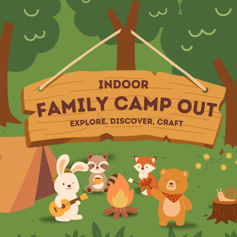 Indoor Family Camp Out logo