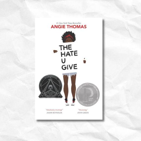 The Hate U Give book cover.