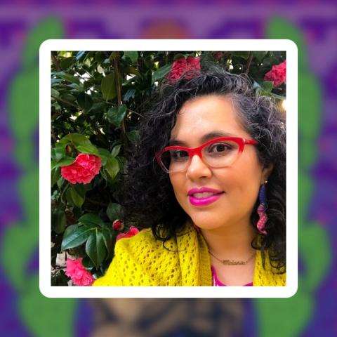 Portrait of artist Melanie Cervantes