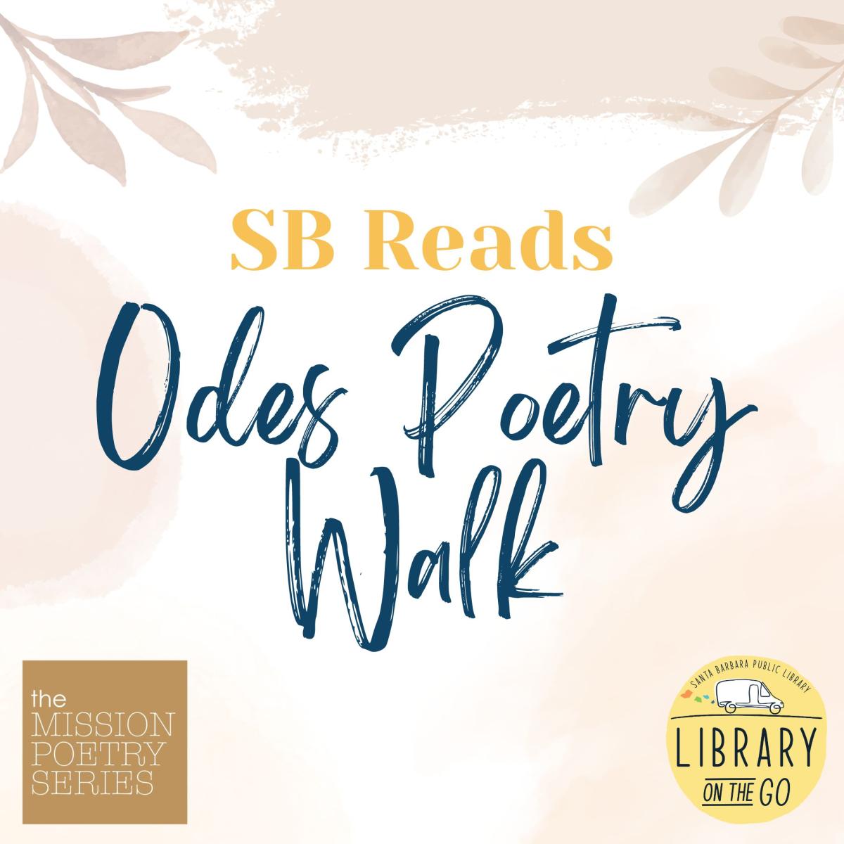 odes poetry walk