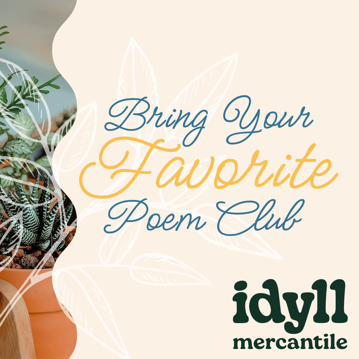 Bring Your Favorite Poem Club logo