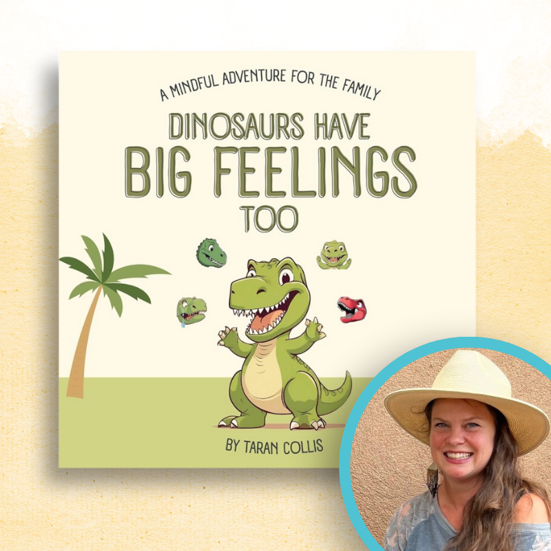 SBPL welcomes local author Taran Collis reading her book "Dinosaurs Have Big Feelings Too"