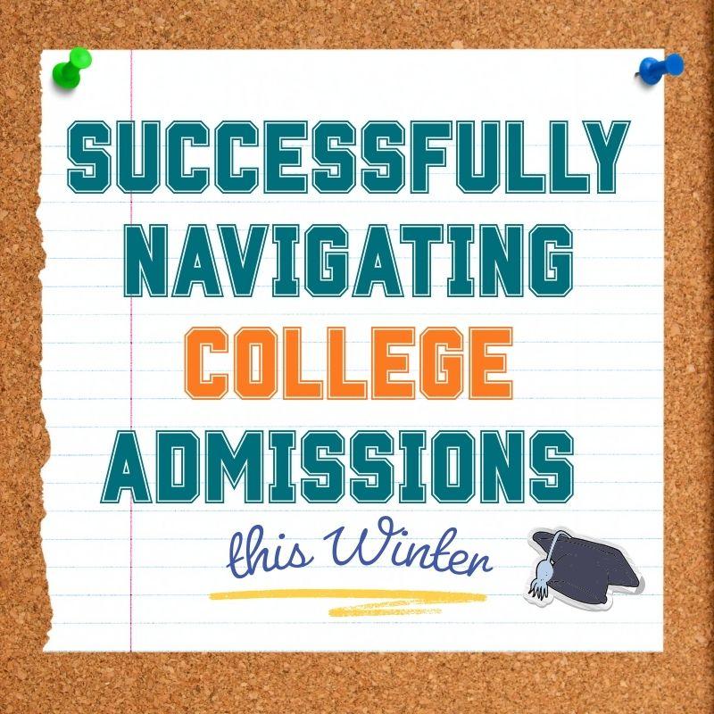 White lined paper pinned to corkboard with a graduation cap icon.