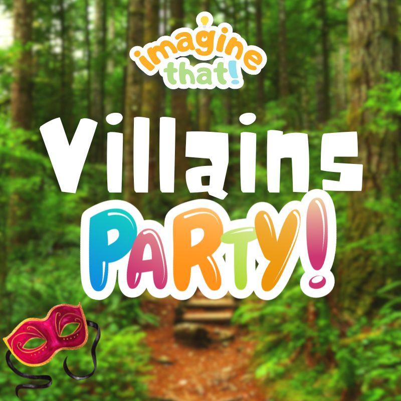 A pink masquerade mask against a blurred forest background.